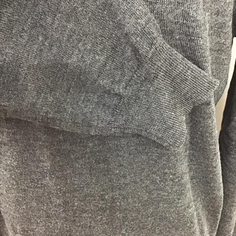 ポロラルフローレン POLO RALPH LAUREN ニット、セーター 長袖 Vネック M 無地 チャコールグレー / チャコールグレー /  メンズ USED 古着 中古 10128309
