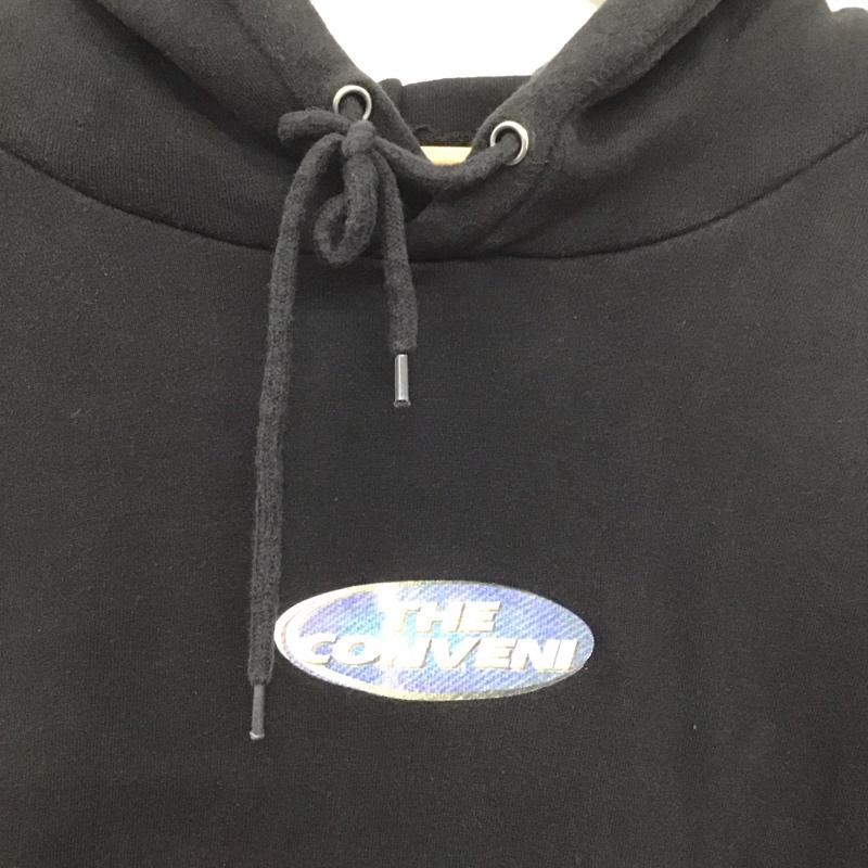 ザコンビニ THE CONVENI パーカー 長袖 長袖 XL ロゴ、文字 ダークグレー / ダークグレー /  メンズ USED 古着 中古 10147783