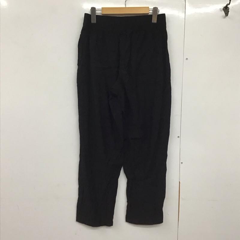 ザラ ZARA パンツ ワークパンツ、ペインターパンツ ワイドパンツ カジュアルパンツ ワークパンツ M 無地 黒 / ブラック /  レディース USED 古着 中古 10142667