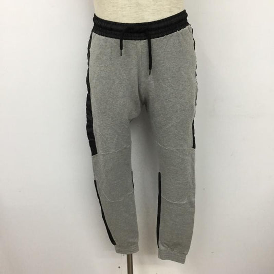 ザラメン ZARA MAN ボトムス ボトムス スウェットパンツ ジャージ カジュアルパンツ ワイドパンツ M 無地 灰 / グレー /  メンズ USED 古着 中古 10110082