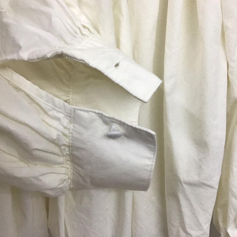 ローリーズファーム LOWRYS FARM シャツ、ブラウス 長袖 FREE 無地 白 / ホワイト /  レディース USED 古着 中古 10144248