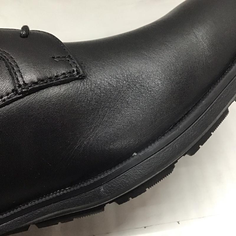アシックス ASICS 革靴 革靴 TU-8001 texcy luxe GORE-TEX プレーントゥ 箱有 25.5cm 25.5cm 無地 黒 / ブラック /  メンズ USED 古着 中古 10111719