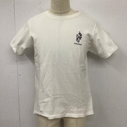 モンベル mont-bell Tシャツ 半袖 2104830 半袖カットソー プリントTシャツ クルーネックカットソー XL プリント 白 / ホワイト /  メンズ USED 古着 中古 10119534