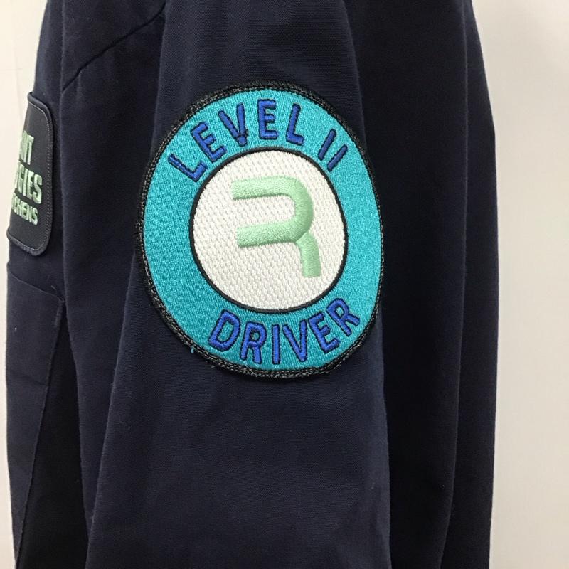 ディッキーズ Dickies シャツ、ブラウス 半袖 LS516DN ワークシャツ XL ワンポイント 紺 / ネイビー /  メンズ USED 古着 中古 10107978