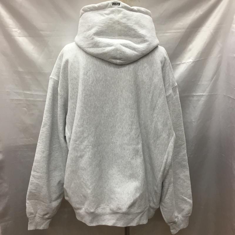 シュプリーム Supreme パーカー 長袖 23FW 23AW Box Logo Hooded Sweatshirt プルオーバー 裏起毛 XXL ロゴ、文字 灰 / グレー /  メンズ USED 古着 中古 10117075