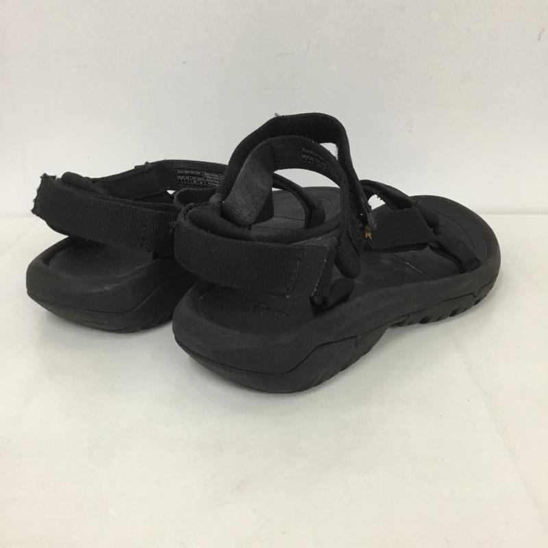 テバ Teva サンダル サンダル 1019235 HURRICANE XLT2 24cm 24.0cm ロゴ、文字 黒 / ブラック /  レディース USED 古着 中古 10124367