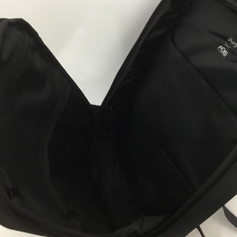 シップス SHIPS リュックサック、デイパック リュックサック、デイバッグ コンフォート AGS バックパック 無地 黒 / ブラック /  メンズ USED 古着 中古 10143657