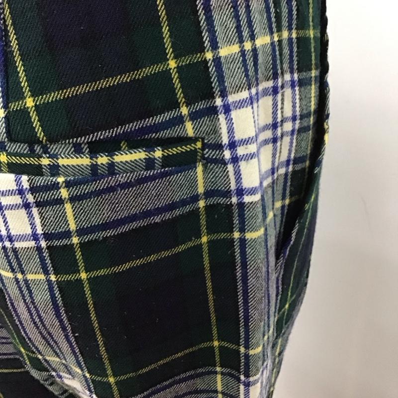 ジャーナルスタンダード JOURNAL STANDARD パンツ スラックス 12-030-400-6611-3-0 ウールパンツ 38 チェック マルチカラー / マルチカラー /  レディース USED 古着 中古 10117370