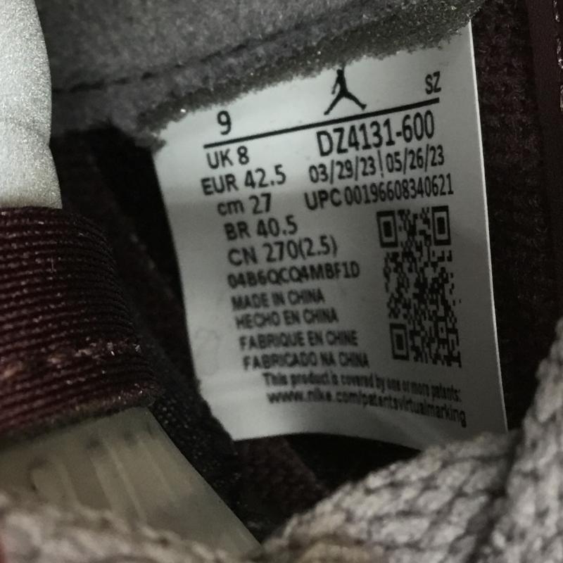 ナイキ NIKE スニーカー スニーカー AIR JORDAN 5 RETRO SE DZ4131-600 ナイキ エアジョーダン 5 レトロ シーズナルエディション ディープバーガンディ ライトグラファイト 27.0cm ロゴ、文字 紫 / パープル /  メンズ USED 古着 中古 10112274