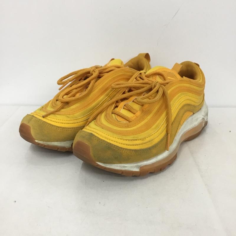 ナイキ NIKE スニーカー スニーカー 917646-700 W AIR MAX 97 PRM 23.5cm 23.5cm ワンポイント 黄 / イエロー / X 白 / ホワイト /  レディース USED 古着 中古 10141554