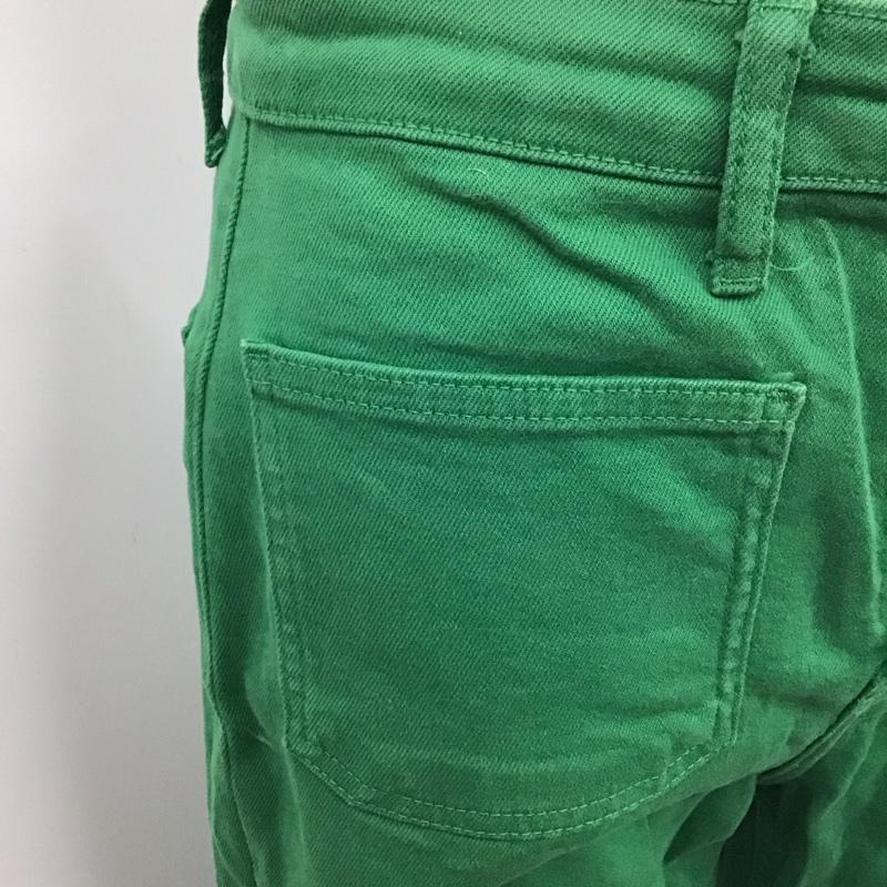 ザラ ZARA パンツ デニム、ジーンズ カラージーンズ 無地 緑 / グリーン /  レディース USED 古着 中古 10118743