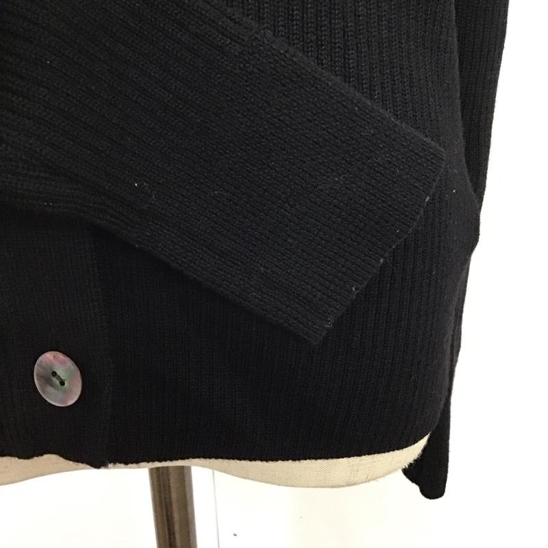 ボールジィ BALLSEY カーディガン 長袖 無地 黒 / ブラック /  レディース USED 古着 中古 10121711