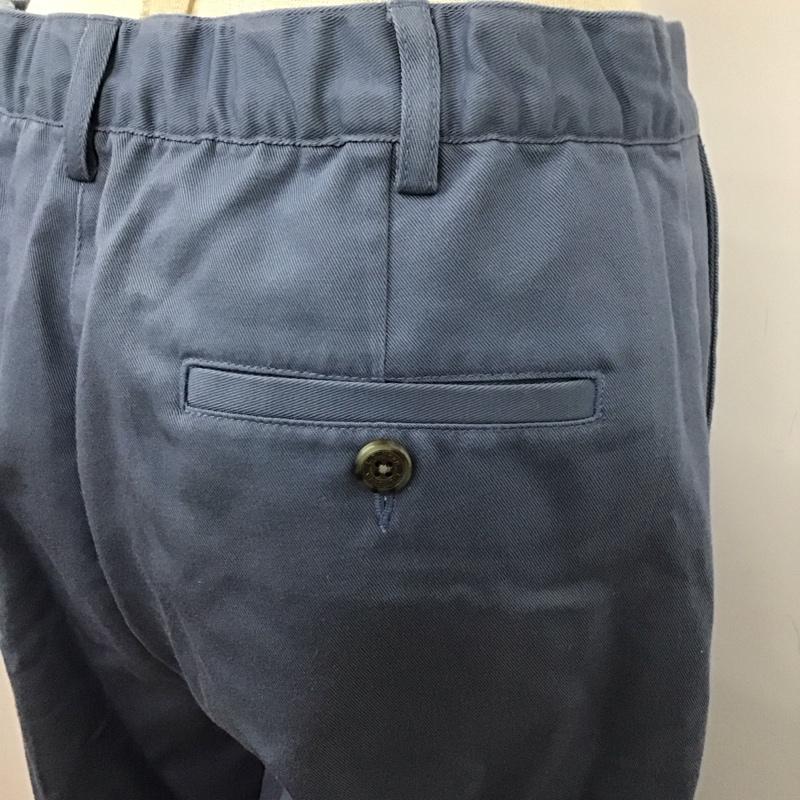 エルエルビーン L.L.Bean パンツ チノパン テーパードパンツ コットン 無地 青 / ブルー /  レディース USED 古着 中古 10118717