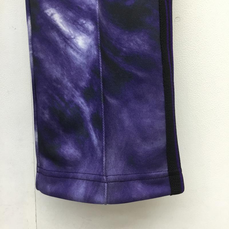 ニードルス Needles パンツ ワークパンツ、ペインターパンツ IN936 Needles ナロートラックパンツ　21SS M ロゴ、文字 X 総柄 紫 / パープル / X 黒 / ブラック / X 白 / ホワイト /  メンズ USED 古着 中古 10118275