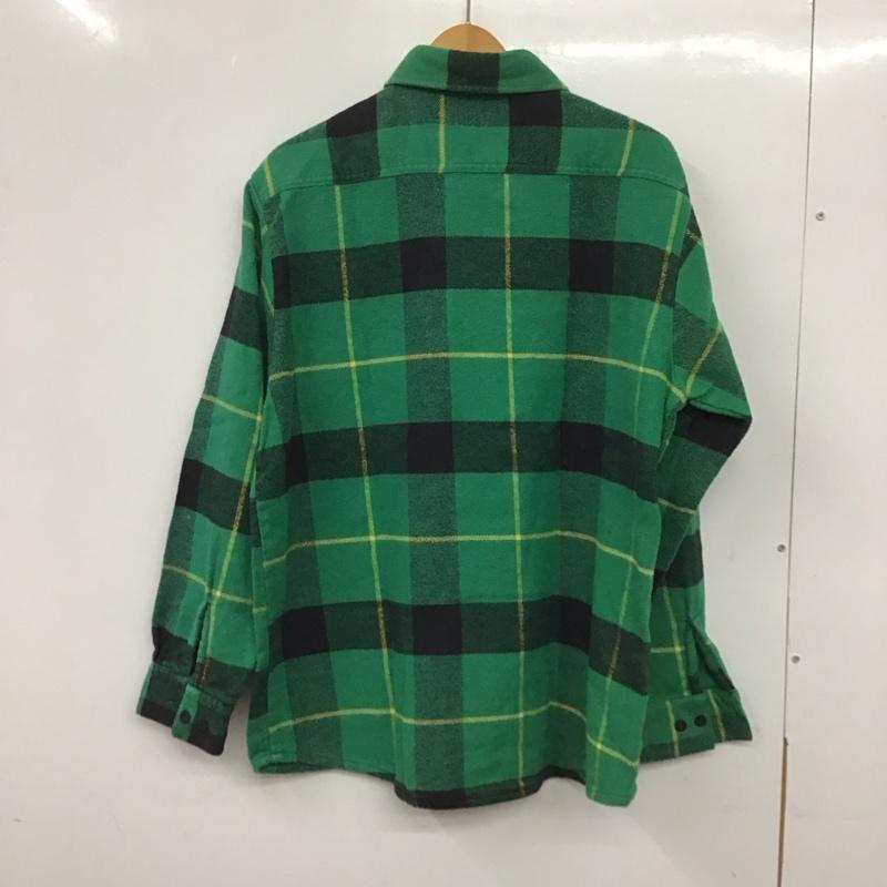 リーバイス Levi s シャツ、ブラウス 長袖 長袖シャツ チェックシャツ カラーシャツ L チェック マルチカラー / マルチカラー /  メンズ USED 古着 中古 10137672