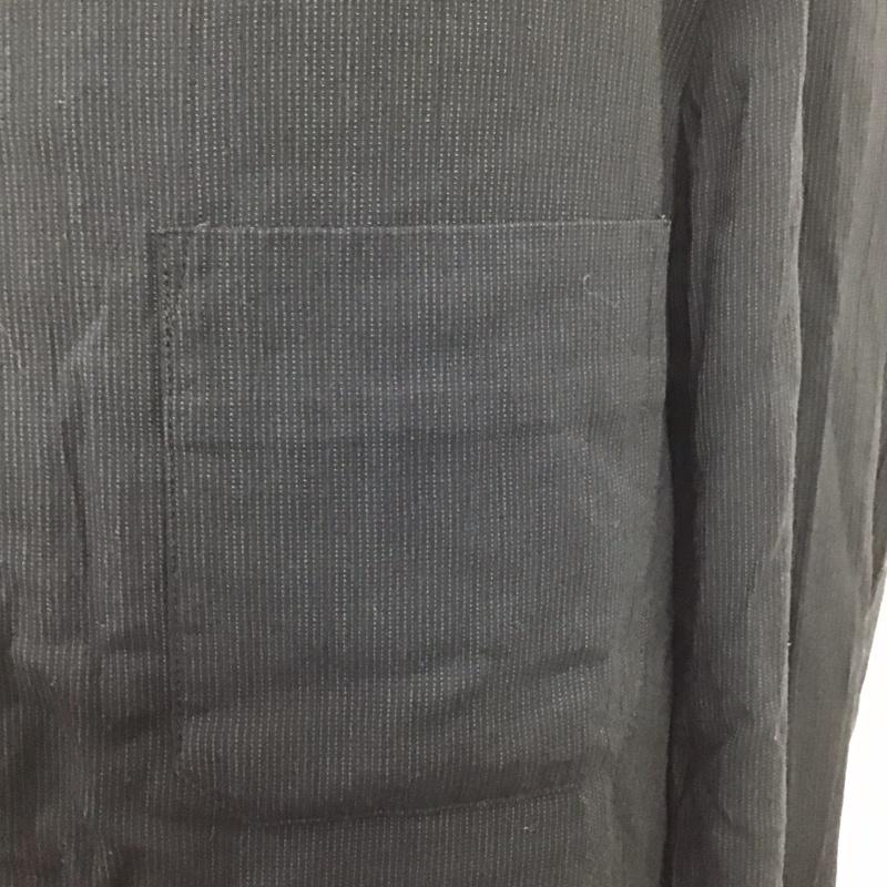 ヨウジヤマモト Yohji Yamamoto ジャケット、上着 ジャケット、ブレザー カジュアルジャケット カラージャケット ポケットジャケット アウター durban L 無地 黒 / ブラック /  メンズ USED 古着 中古 10106755