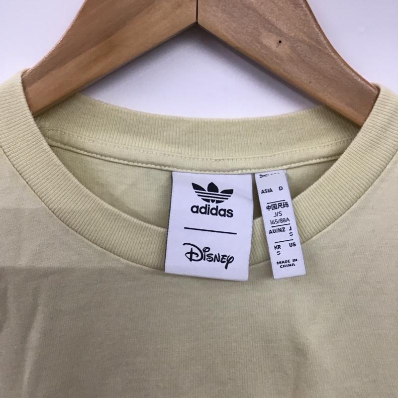 アディダス adidas Tシャツ 半袖 gu0926 プリントTシャツ ディズニープリント S プリント 黄 / イエロー /  メンズ USED 古着 中古 10150351