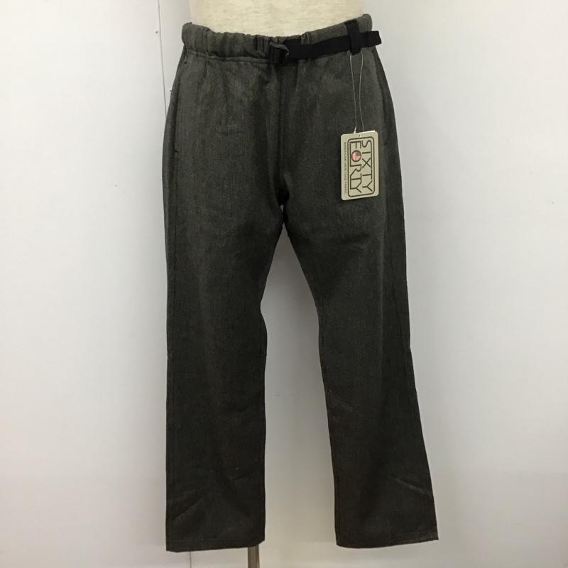 マウントレイニアデザイン Mt RAINIER DESIGN パンツ ワークパンツ、ペインターパンツ カジュアルパンツ スラックス ストレートパンツ ウエストゴム M 無地 灰 / グレー /  メンズ USED 古着 中古 10111638
