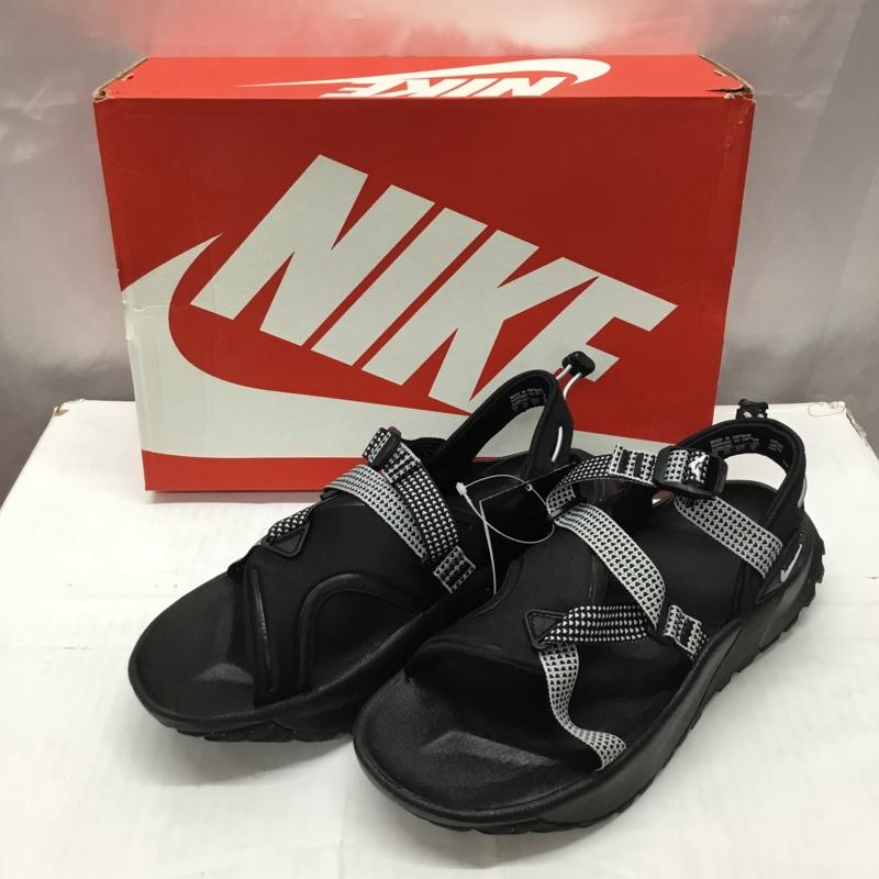 ナイキ NIKE サンダル サンダル DJ6601 001 W ONEONTA NN SANDAL 26cm 箱有 スポーツサンダル 26.0cm ワンポイント 黒 / ブラック /  メンズ USED 古着 中古 10110572