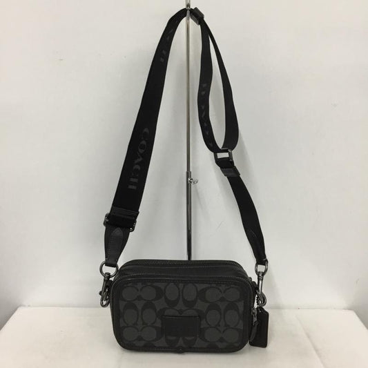 コーチ COACH ショルダーバッグ ショルダーバッグ CM109 シグネチャー ロゴ、文字 黒 / ブラック /  メンズ USED 古着 中古 10149243