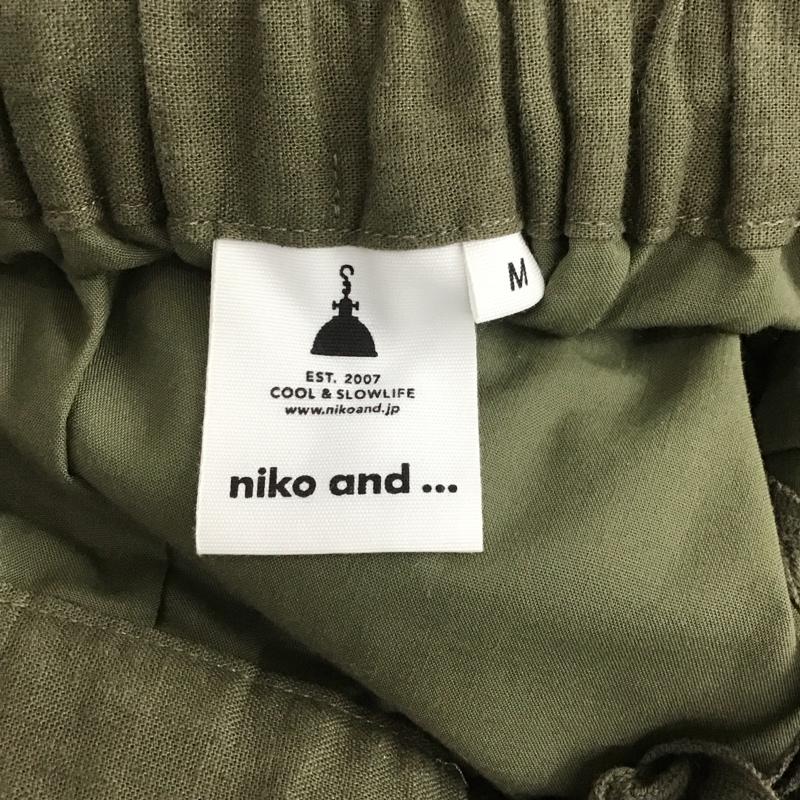 ニコアンド niko and... スカート ロングスカート マーメイドスカート M 無地 カーキ / カーキ /  レディース USED 古着 中古 10109131