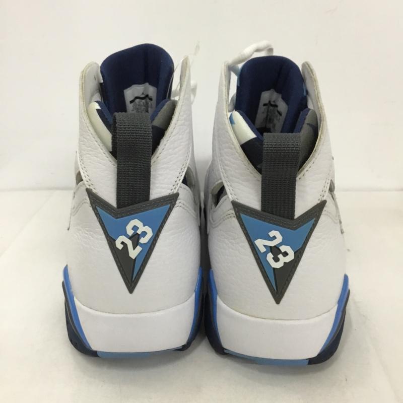 ナイキ NIKE スニーカー スニーカー 304775-107 AIR JORDAN 7 RETRO 29.5cm 箱有 29.5cm ロゴ、文字 白 / ホワイト / X 青 / ブルー /  メンズ USED 古着 中古 10130181