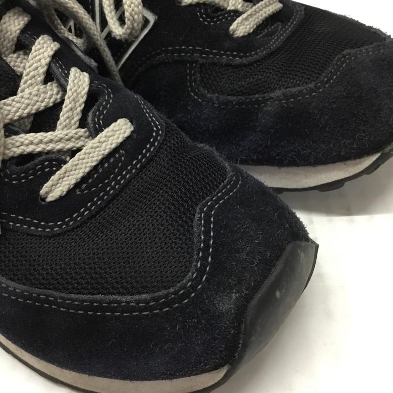 ニューバランス New Balance スニーカー スニーカー ML574EGK 27cm 27.0cm ロゴ、文字 紺 / ネイビー / X 灰 / グレー /  メンズ USED 古着 中古 10107584