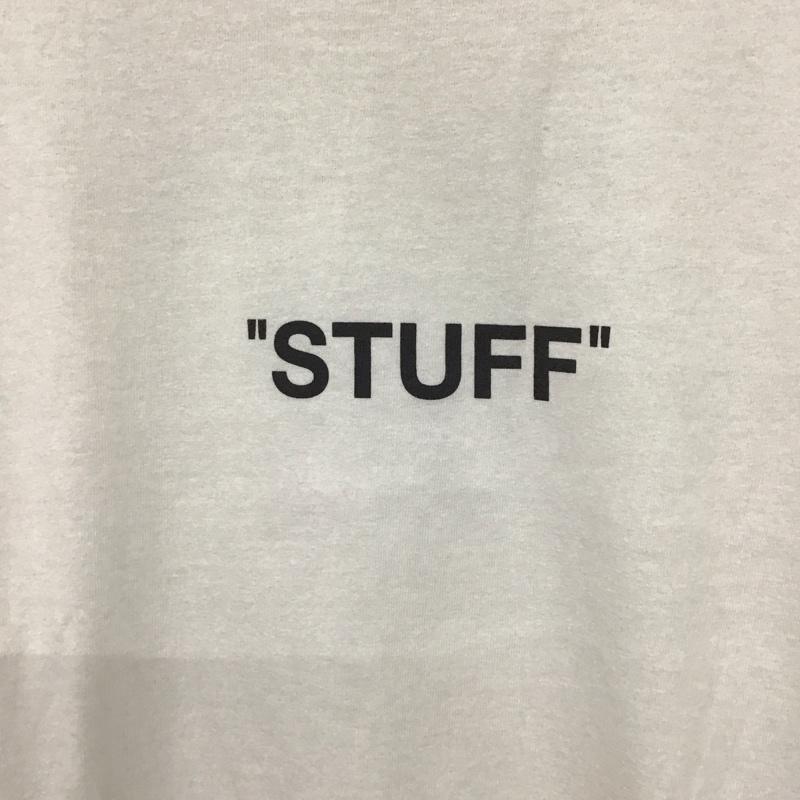 ラファイエット Lafayette Tシャツ 半袖 半袖カットソー プリントTシャツ クルーネックカットソー XXL ロゴ、文字 白 / ホワイト /  メンズ USED 古着 中古 10131636