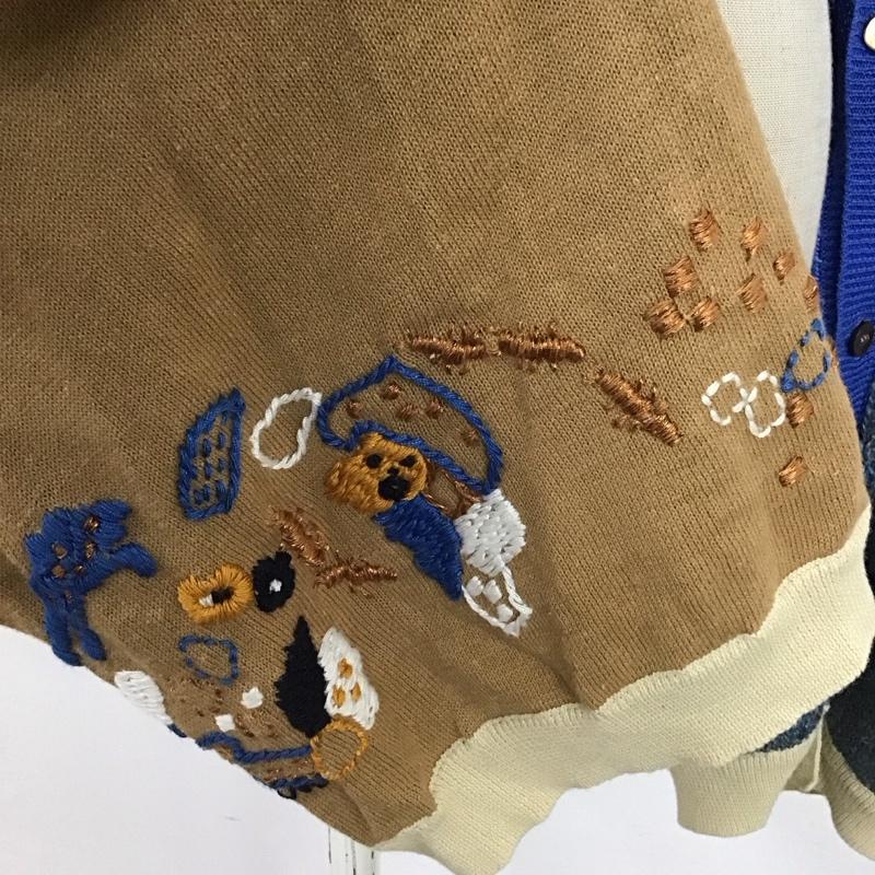 ビュルデサボン bulle de savon カーディガン 長袖 FREE  マルチカラー / マルチカラー /  レディース USED 古着 中古 10123879
