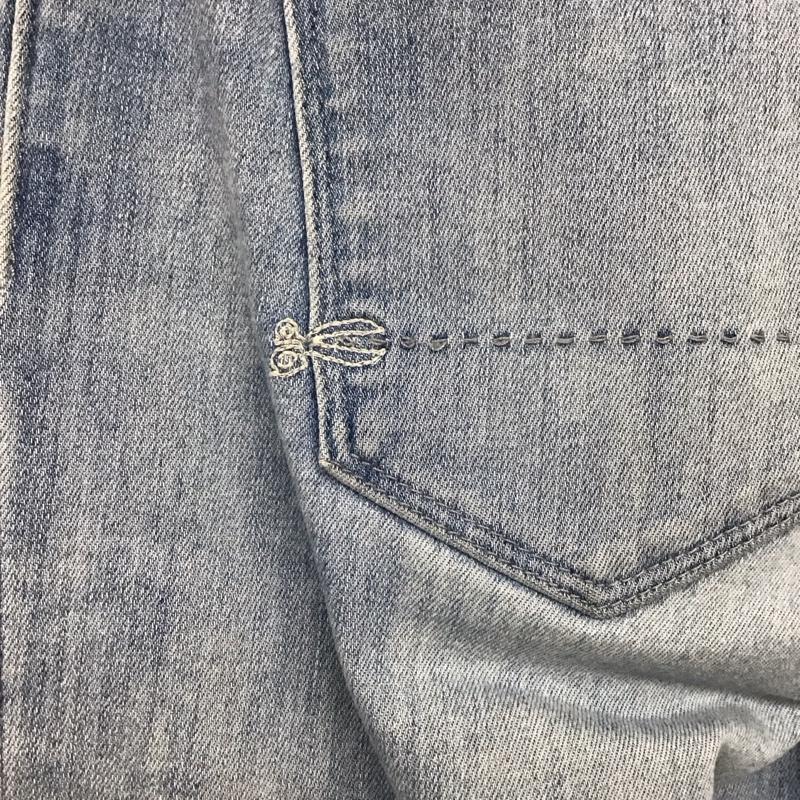 デンハム DENHAM パンツ デニム、ジーンズ 無地 水色 / ライトブルー /  レディース USED 古着 中古 10142781