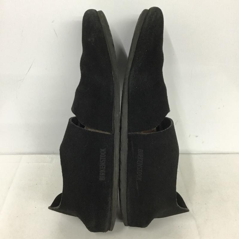 ビルケンシュトック BIRKENSTOCK カジュアルシューズ カジュアルシューズ LONDON 43 ロゴ、文字 黒 / ブラック /  メンズ USED 古着 中古 10142719