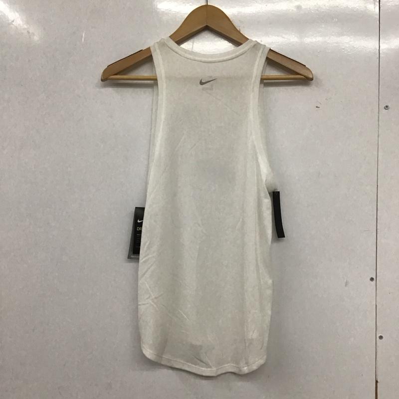 ナイキ NIKE タンクトップ タンクトップ BQ3297-100 スポーツウェア タグ付き M ロゴ、文字 白 / ホワイト /  レディース USED 古着 中古 10135610