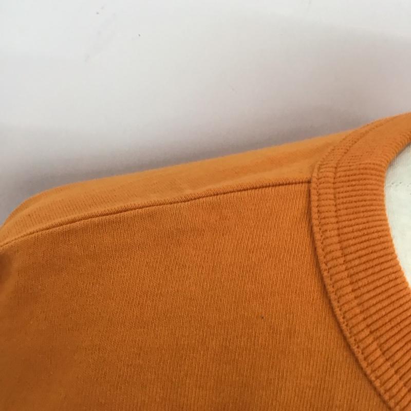 ケボズ KEBOZ カットソー 半袖 半袖カットソー 半袖シャツ 無地シャツ L ロゴ、文字 橙 / オレンジ /  メンズ USED 古着 中古 10126514