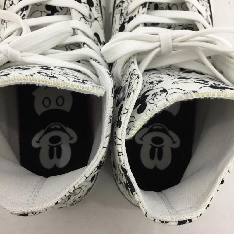 コンバース CONVERSE スニーカー スニーカー 1CK590 ALL STAR 100 ミッキーマウス Disney 24.5cm 箱有 24.5cm キャラクター 白 / ホワイト / X 黒 / ブラック /  レディース USED 古着 中古 10145587