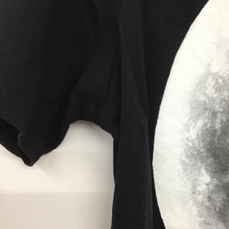 ディーゼル DIESEL Tシャツ 半袖 半袖カットソー プリントTシャツ クルーネックカットソー M プリント 黒 / ブラック /  メンズ USED 古着 中古 10132800