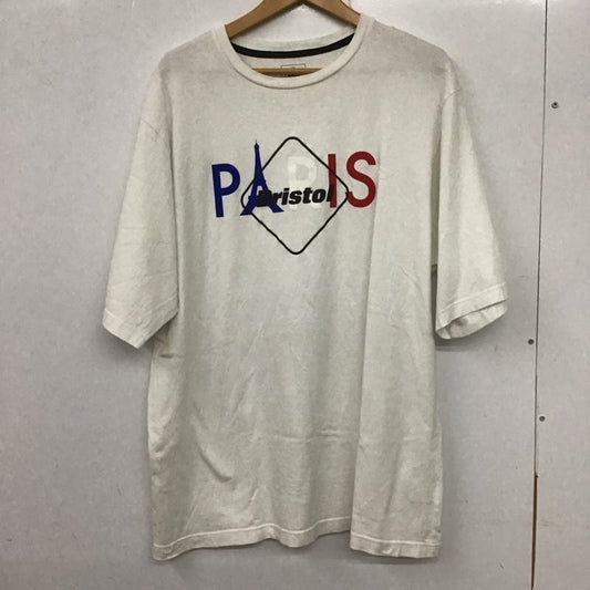エフシーレアルブリストル F.C.Real Bristol Tシャツ 半袖 FCRB-240076 SOUVENIR EMBLEMTEETシャツ プリントTシャツ XL プリント 白 / ホワイト /  メンズ USED 古着 中古 10135719