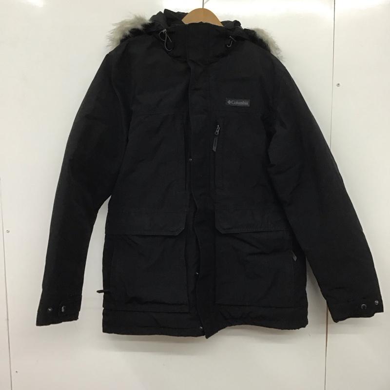 コロンビア Columbia ジャケット、上着 ジャケット、ブレザー 221 we1250 マーカムピークジャケット ナイロンジャケット アウター XL ロゴ、文字 黒 / ブラック /  メンズ USED 古着 中古 10139023