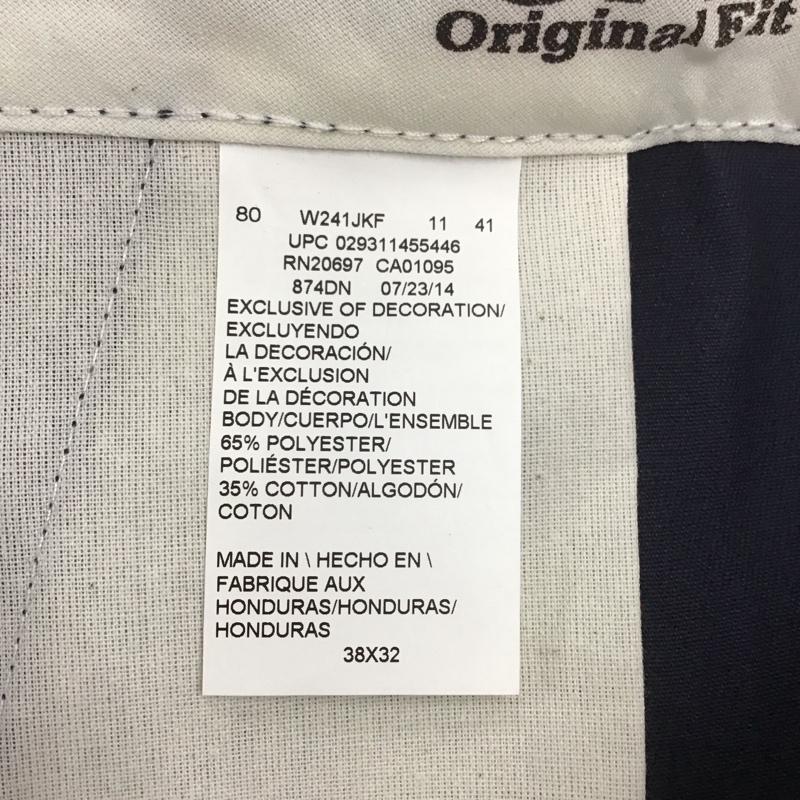 ディッキーズ Dickies パンツ ワークパンツ、ペインターパンツ ワークパンツ ワイドパンツ カジュアルパンツ 38 無地 紺 / ネイビー /  メンズ USED 古着 中古 10113177