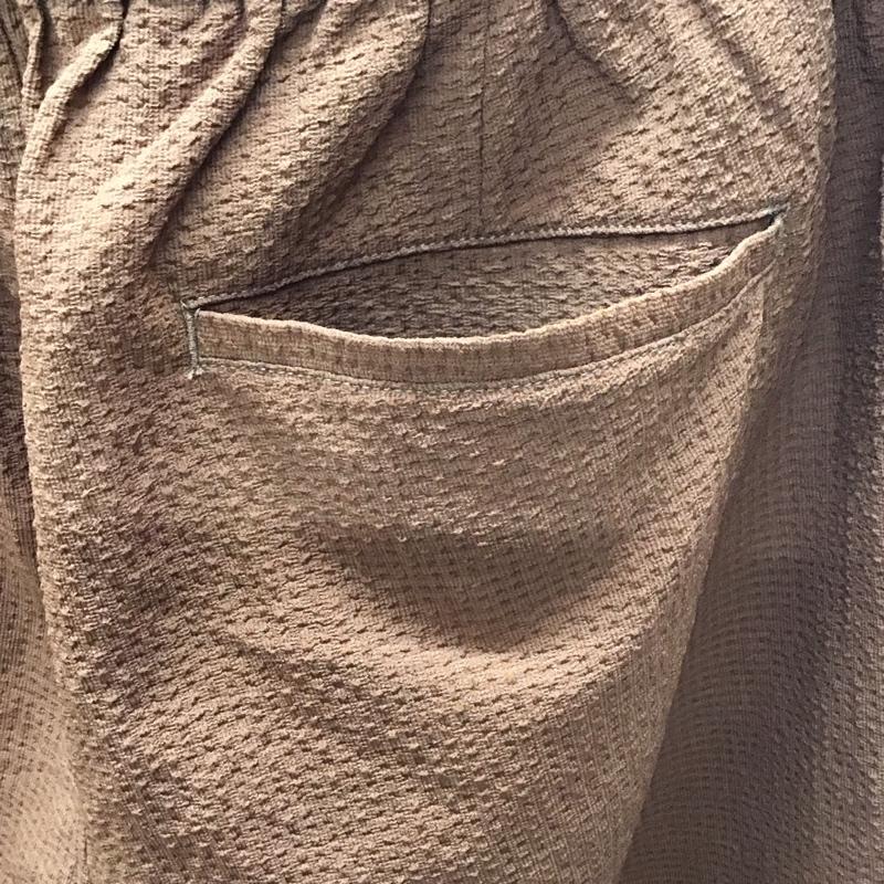 ニコアンド niko and... パンツ スラックス H212ML17TO イージーパンツ M 無地 茶 / ブラウン /  メンズ USED 古着 中古 10112393