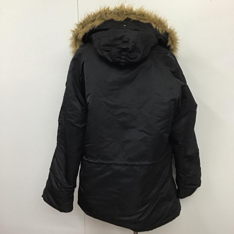 アルファインダストリー Alpha Industries ジャケット、上着 ジャンパー、ブルゾン XL 無地 黒 / ブラック /  メンズ USED 古着 中古 10110425