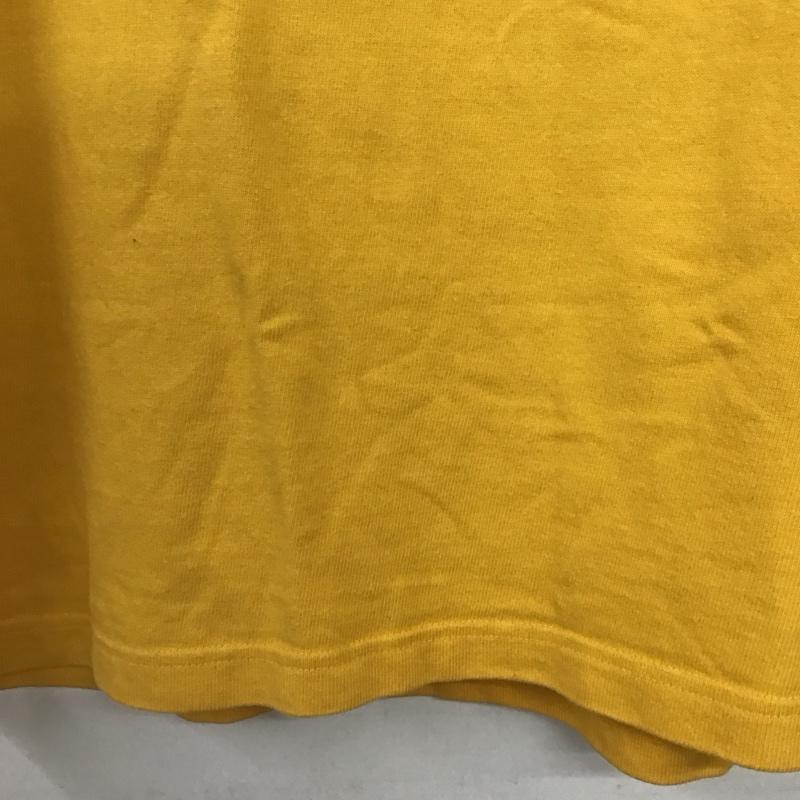 エフエイティー FAT Tシャツ 半袖 M プリント 黄 / イエロー /  メンズ USED 古着 中古 10145671