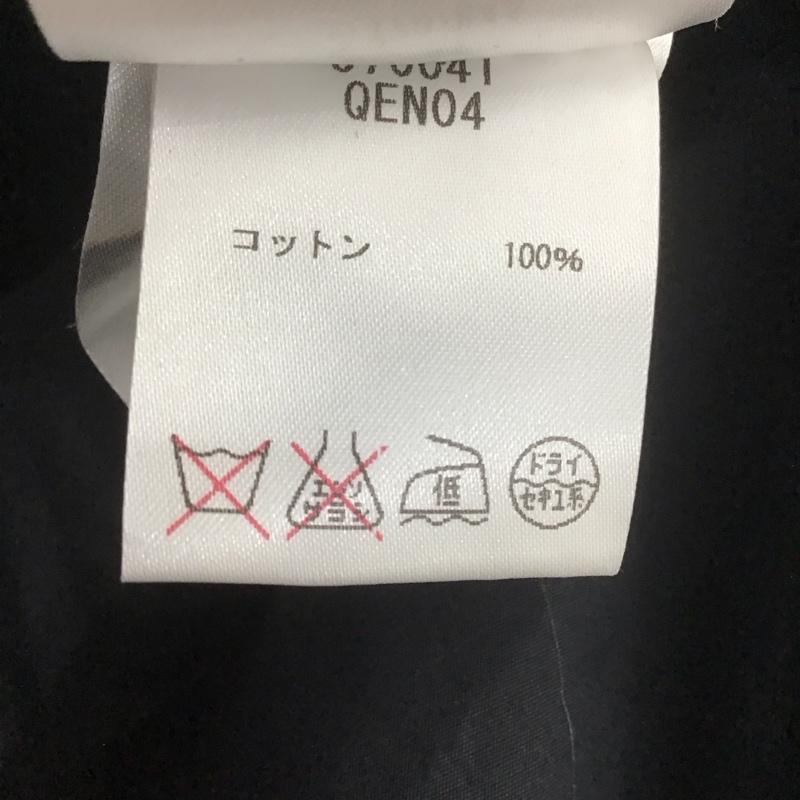 アレキサンダーマックイーン ALEXANDERMCQUEEN シャツ、ブラウス 半袖 370041 ロング丈 44 無地 黒 / ブラック /  メンズ USED 古着 中古 10107058