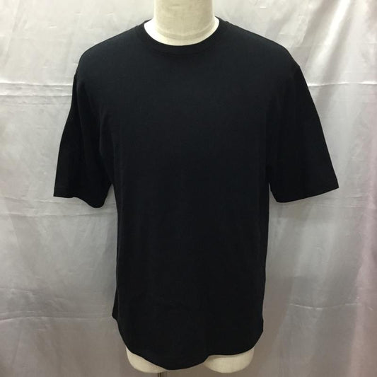 チルトザオーセンティックス tilt The authentics Tシャツ 半袖 半袖カットソー プリントTシャツ クルーネックカットソー 2 無地 黒 / ブラック /  メンズ USED 古着 中古 10112331