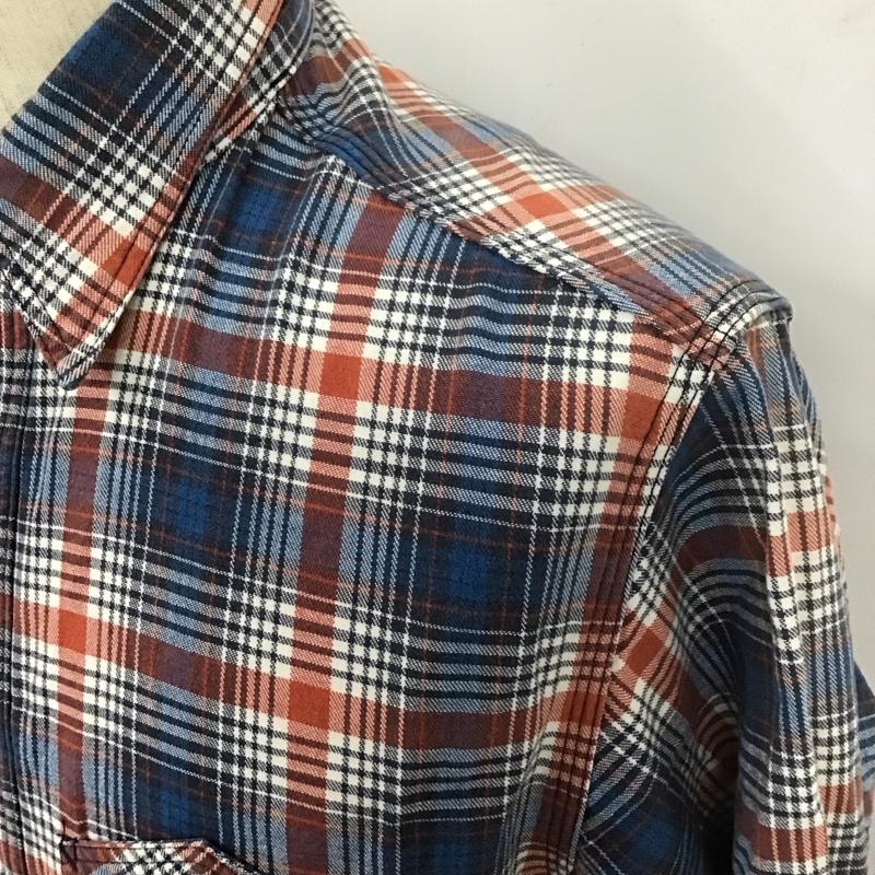 シュガーケーン SUGAR CANE シャツ、ブラウス 長袖 長袖シャツ チェックシャツ カラーシャツ カジュアルシャツ ポケットシャツ L チェック マルチカラー / マルチカラー /  メンズ USED 古着 中古 10107787