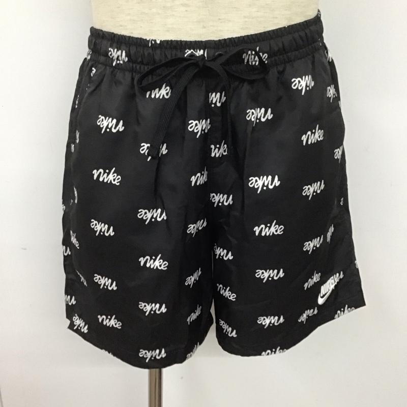 ナイキ NIKE パンツ ショートパンツ da0046-010 M 総柄 黒 / ブラック /  メンズ USED 古着 中古 10108018