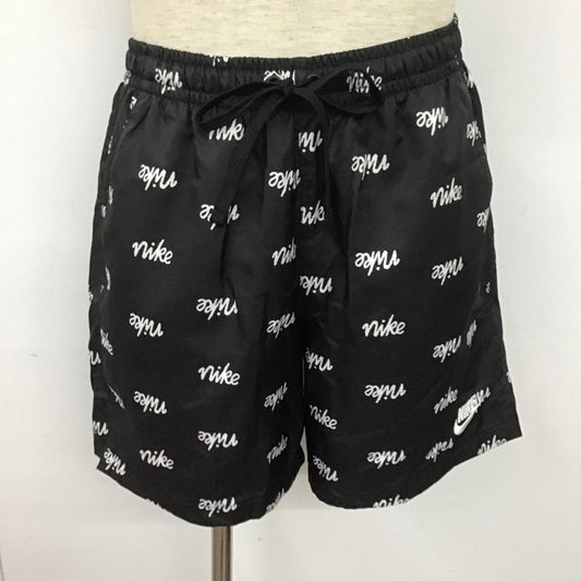 ナイキ NIKE パンツ ショートパンツ da0046-010 M 総柄 黒 / ブラック /  メンズ USED 古着 中古 10108018