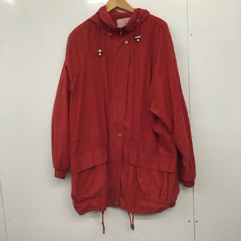 ロンドンフォグ LONDONFOG ジャケット、上着 ジャンパー、ブルゾン ジップアップジャケット アウター 古着 パーカー XL 無地 赤 / レッド /  メンズ USED 古着 中古 10147311