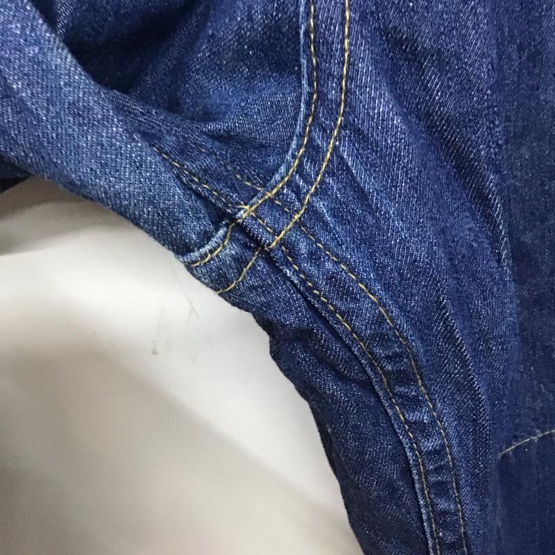チャムス CHUMS サロペット・オーバーオール サロペット、オーバーオール ch03-1318 ビーバーオールオーバーザオーバーオール M ロゴ、文字 インディゴ / インディゴ /  メンズ USED 古着 中古 10146163