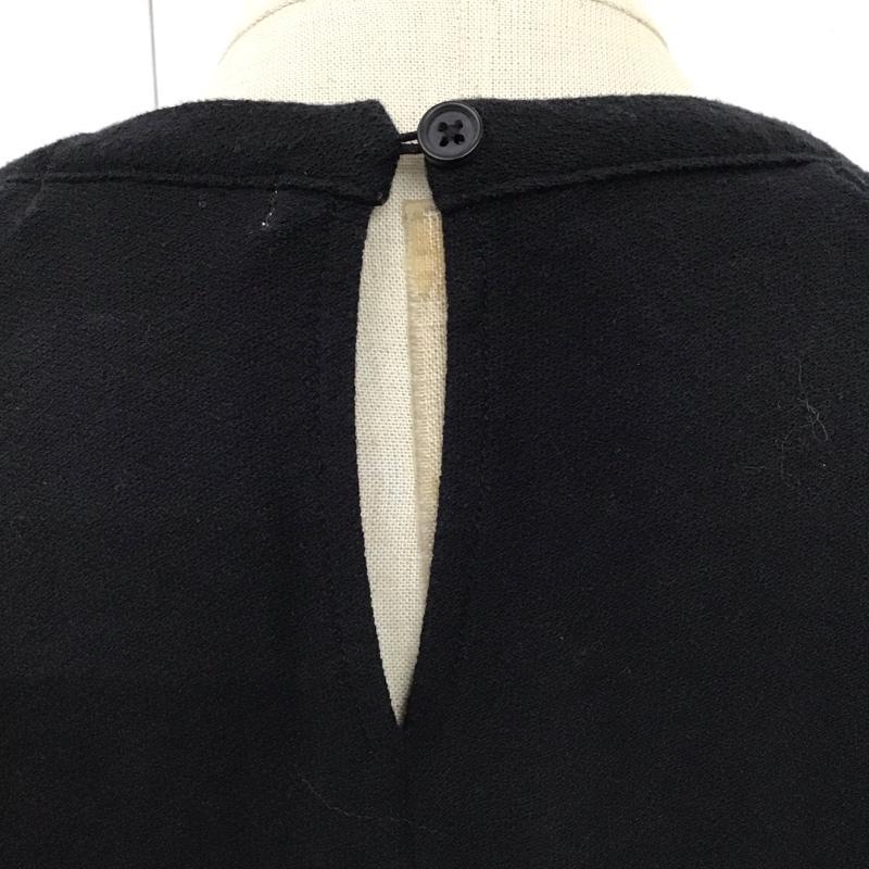 マウジー MOUSSY カットソー 七分袖 010csf80‐0610 OPENSHOULDERCUTトップス ラグラン FREE 無地 紺 / ネイビー /  レディース USED 古着 中古 10116426