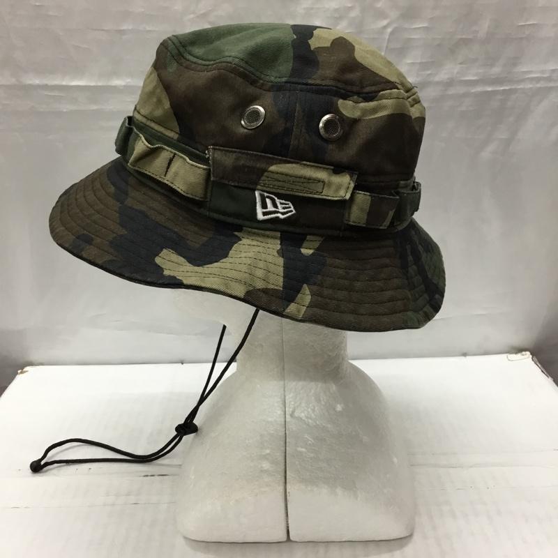 ニューエラ NEW ERA 帽子 ハット アドベンチャーハット カモフラージュ柄・迷彩 マルチカラー / マルチカラー /  メンズ USED 古着 中古 10119102